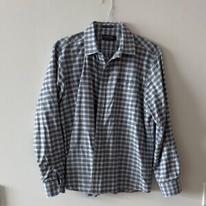 Fish Hippie Blue Plaid Long-Sleeve Button-Down Shirt